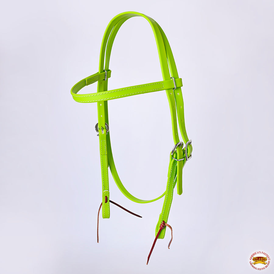 HILASON HilaCore Western Horse Headstall, All-Weather Coated Webbing