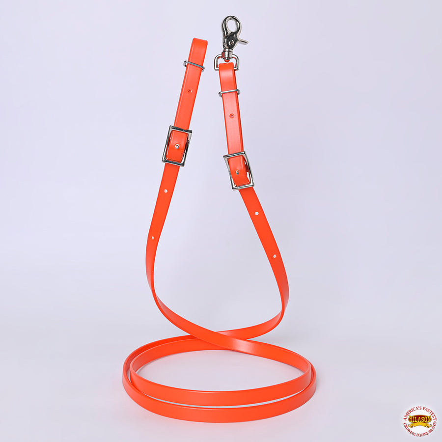 HILASON HilaCore Western Horse Rein, All-Weather Coated Webbing