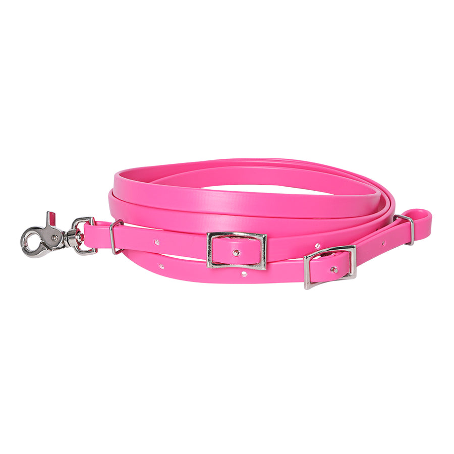 HILASON Western Horse Biothane Leather Rein Pink | Horse-Rein - Hilason