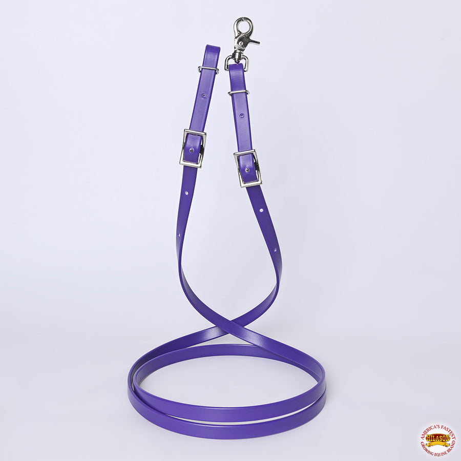HILASON HilaCore Western Horse Rein, All-Weather Coated Webbing