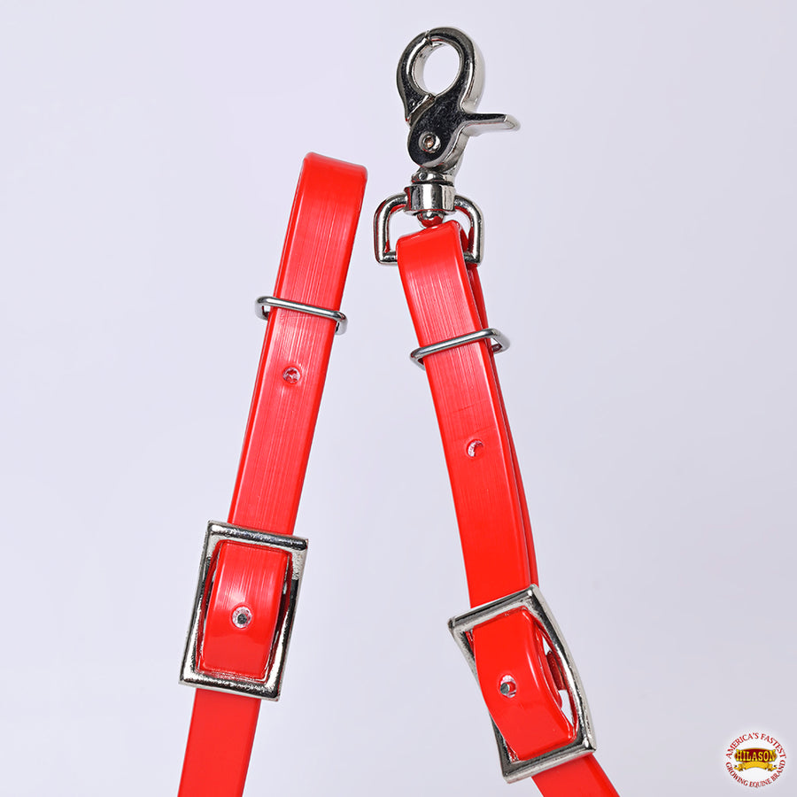 HILASON HilaCore Western Horse Rein, All-Weather Coated Webbing