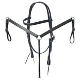 HILASON Western Horse Biothane Leather Headstall & Breast Collar Set