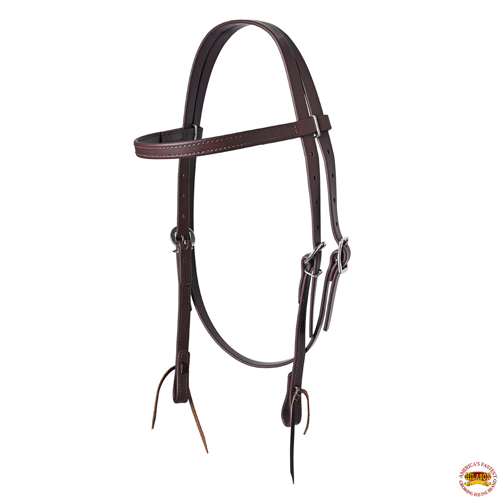 HILASON Western Horse Biothane Leather Headstall & Breast Collar Set