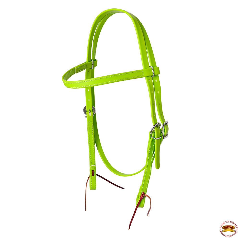 HILASON Western Horse Biothane Leather Headstall & Breast Collar Set