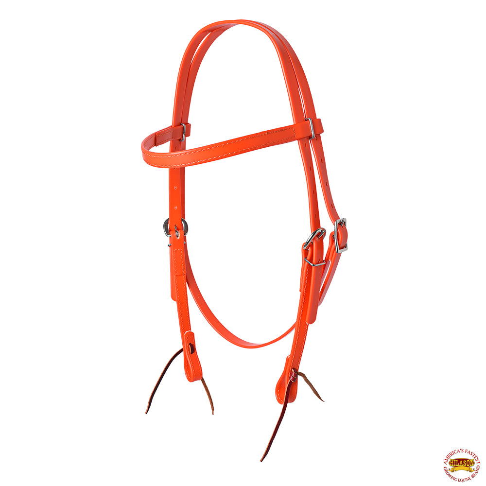 HILASON Western Horse Biothane Leather Headstall & Breast Collar Set