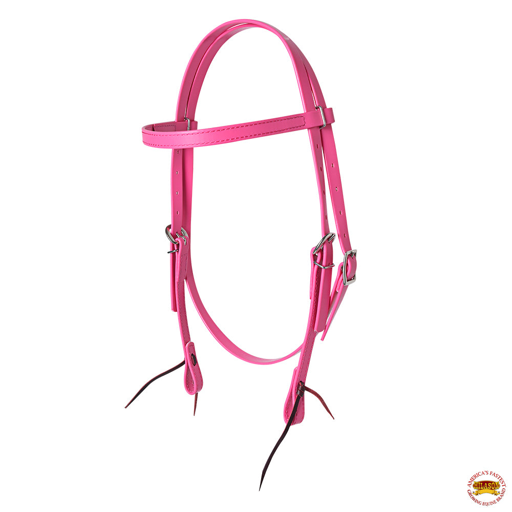 HILASON Western Horse Biothane Leather Headstall & Breast Collar Set