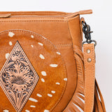 American Darling Messenger Hand Tooled Genuine Leather women bag western handbag purse