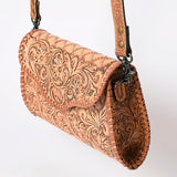 American Darling ADBG1137A Clutch Hand Tooled Genuine Leather women bag western handbag purse