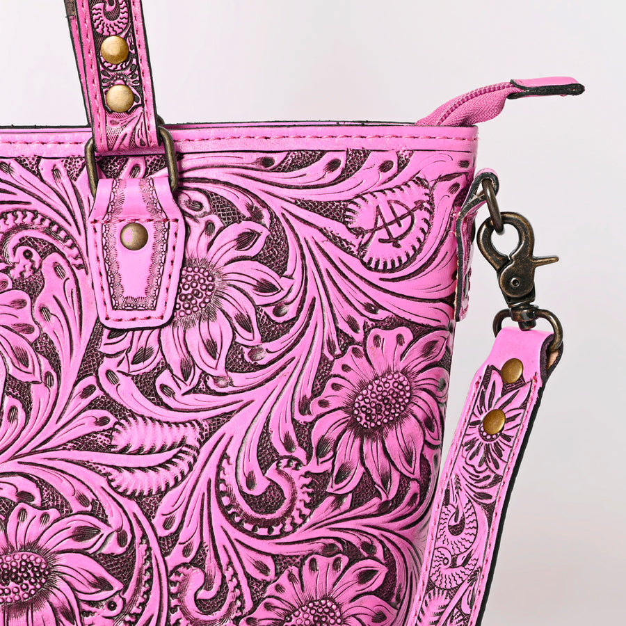 American Darling Tote Hand Tooled Genuine Leather Western Women Bag Handbag Purse | Travel Bags College Casual