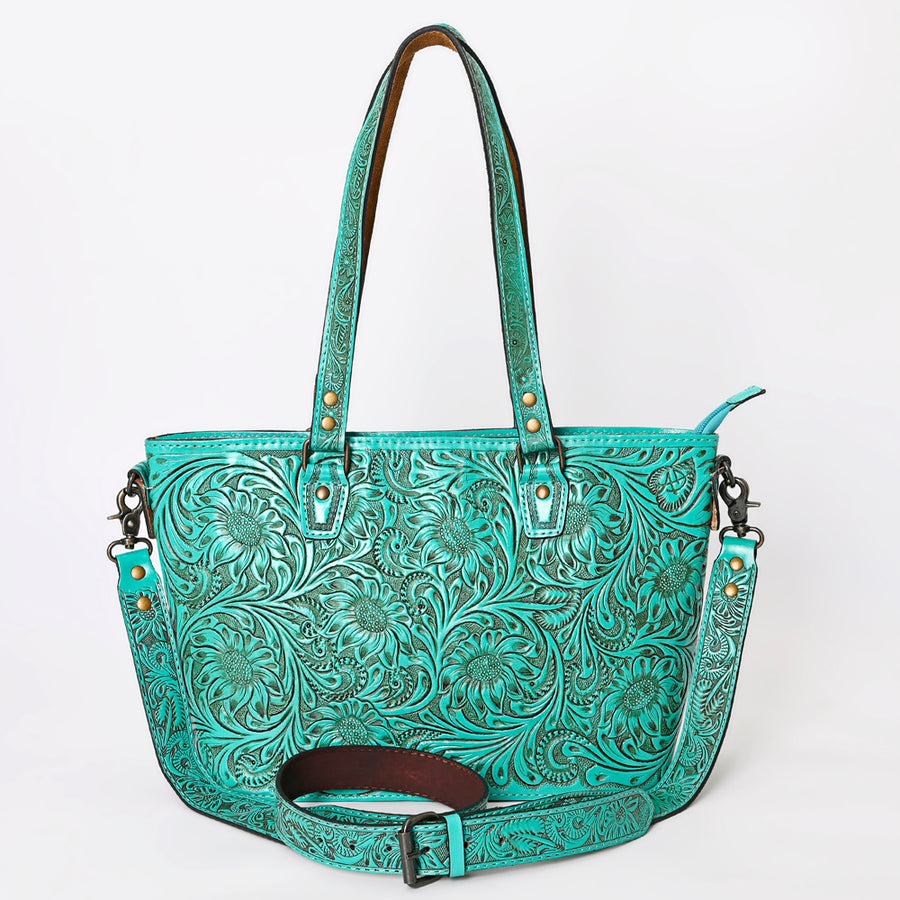 American Darling Tote Hand Tooled Genuine Leather Western Women Bag Handbag Purse | Travel Bags College Casual