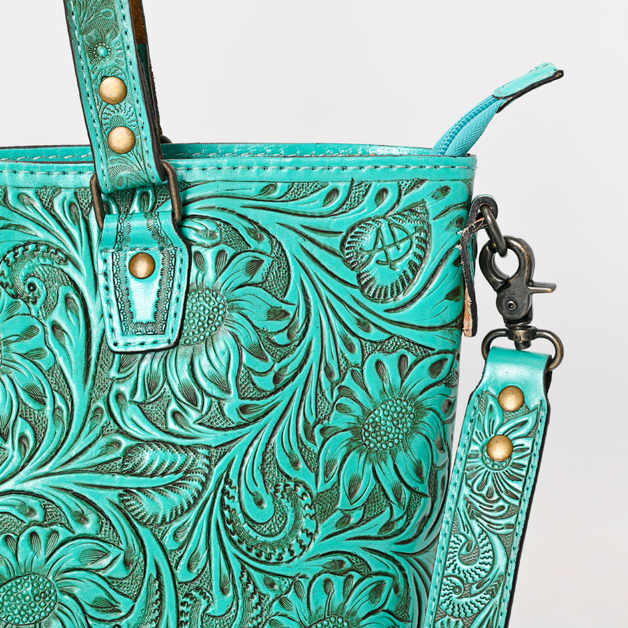 American Darling Tote Hand Tooled Genuine Leather Western Women Bag Handbag Purse | Travel Bags College Casual