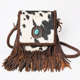 American Darling Messenger Hair On Genuine Leather Western Women Bag Handbag Purse | Cute