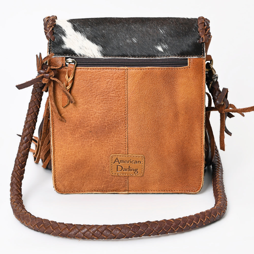 American Darling Messenger Hair On Genuine Leather Western Women Bag Handbag Purse | Cute