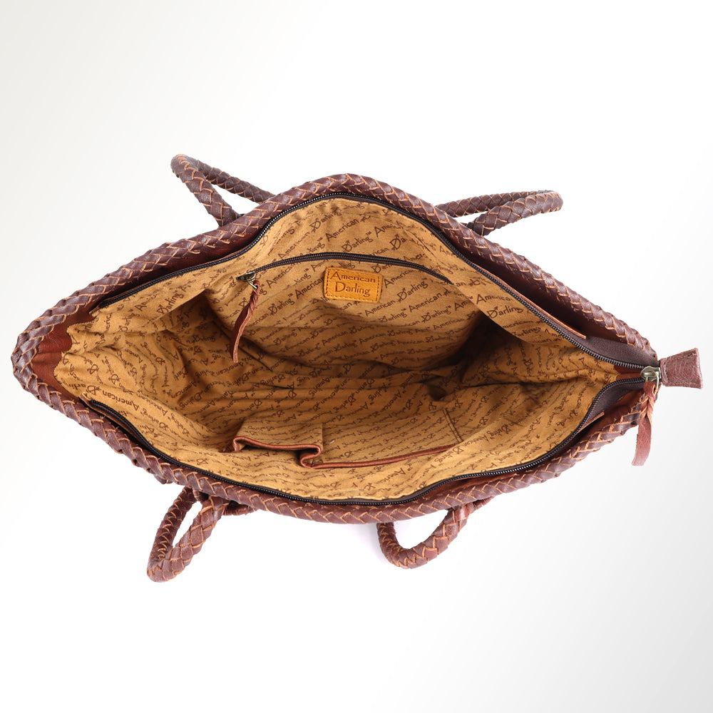 American Darling Tote Hair on Genuine Leather Western Women Bag | Handbag Purse for Cute