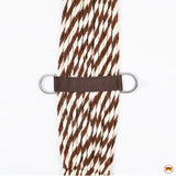 HILASON Horse Western 27 Strand Double Weave Two-Tone Roper Cinch Girth