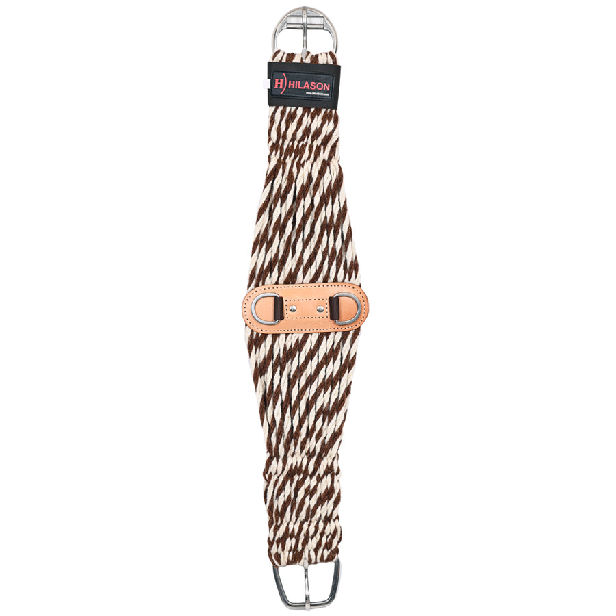 HILASON Horse Western 27 Strand Double Weave Two-Tone Roper Cinch 32 in - Uhorse