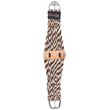 HILASON Horse Western 27 Strand Double Weave Two-Tone Roper Cinch | Cinch | Girth Strap for Horses | Back Cinch for Western Saddle | Western Cinch | Saddle Cinch Strap | Back Cinch