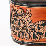 American Darling Jewelry Case Hand Tooled Genuine Leather Western Women Bag Handbag Purse | for Cute