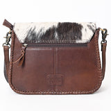 American Darling Cross Body Hand Tooled Hair On Genuine Leather Western Women Bag Handbag Purse | Crossbody for Cute