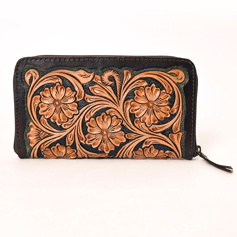 American Darling Clutch Hand Tooled Genuine Leather Western Women Bag Handbag Purse | Purses for Cute