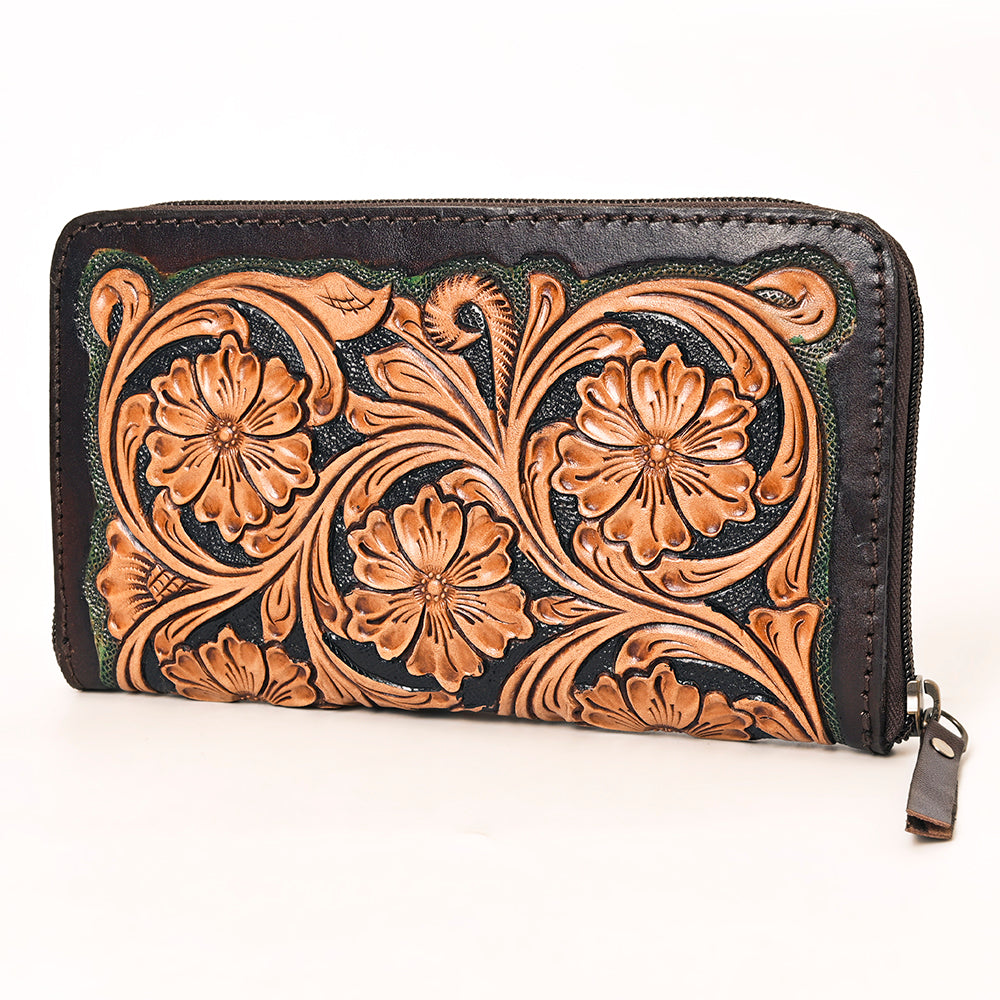 American Darling Clutch Hand Tooled Genuine Leather Western Women Bag Handbag Purse | Purses for Cute