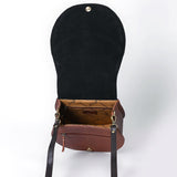 American Darling CrossBody Hand Tooled Full Grain Genuine Leather Western Women Bag Handbag Purse | for Cute