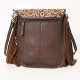 American Darling Cross Body Hand Tooled Hair on Genuine Leather Western Women Bag | Black Handbag Purse Crossbody for Cute