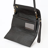 American Darling Clutch Hand Tooled Genuine Leather Women Bag Western Handbag Purse | Purses for Cute