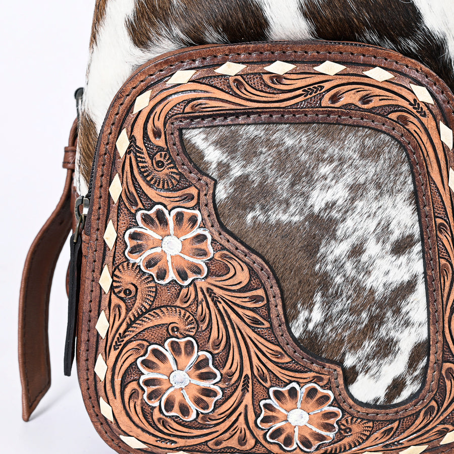 American Darling Sling Hair-On Genuine Leather Western Women Bag Handbag Purse |Sling | Fanny Pack for Travel