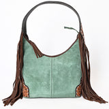 American Darling Hobo Suede Hand tooled Genuine Leather Western Women Bag | Handbag Purse Bags