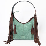 American Darling Hobo Suede Hand tooled Genuine Leather Western Women Bag | Handbag Purse Bags