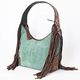 American Darling Hobo Suede Hand tooled Genuine Leather Western Women Bag | Handbag Purse Bags