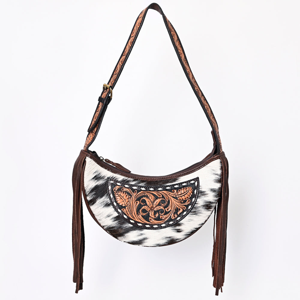 American Darling Hobo Hair-On Genuine Leather Western Women Bag | Handbag Purse Bags for Wallet Cute