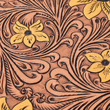 American Darling Jewelry Case Hand Tooled Hair-On Genuine Leather Women Bag Western Handbag Purse | Organizer for Travel