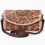 American Darling Clutch Hand Tooled Genuine Leather Western Women Bag Handbag Purse | Purses for Cute