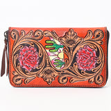 American Darling Clutch Hand Tooled Genuine Leather Western Women Bag Handbag Purse | Purses for Cute