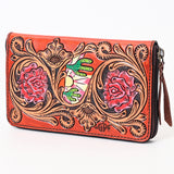 American Darling Clutch Hand Tooled Genuine Leather Western Women Bag Handbag Purse | Purses for Cute