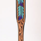 HILASON Western Genuine Leather Heavy Duty Hand Painted Dog Collar