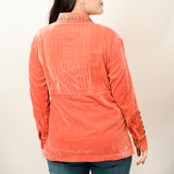 American Darling Velvet Women shirt dress Tunic Ladies girl Top