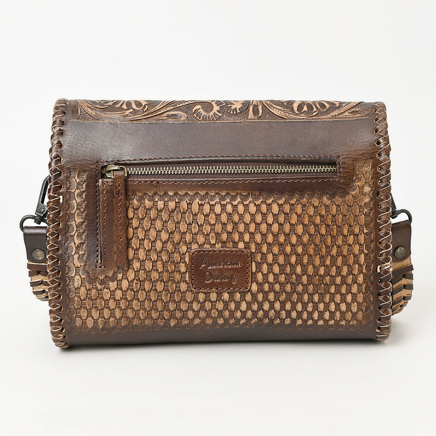 American Darling Wallet Hand Tooled Genuine Leather Western Women Bag | Wristlet Travel