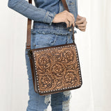 American Darling Clutch Hand Tooled Genuine Leather Western Women Bag Handbag Purse | Purses for Cute