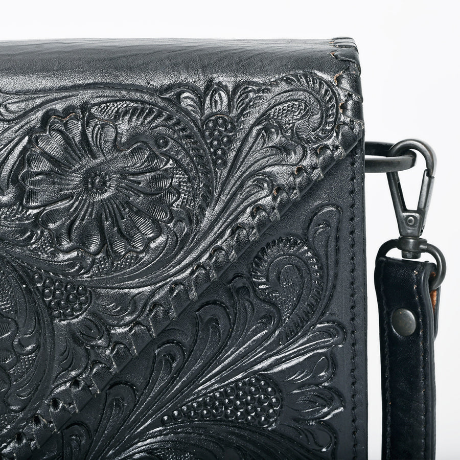 American Darling Envelope Hand Tooled Genuine Leather Western Women Bag Handbag Purse | for Cute