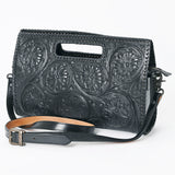 American Darling Clutch Hand Tooled Genuine Leather women bag western handbag purse