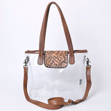 American Darling Hand Tooled Genuine Leather Women Bag Western Handbag Purse