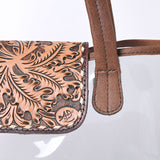 American Darling Hand Tooled Genuine Leather Women Bag Western Handbag Purse