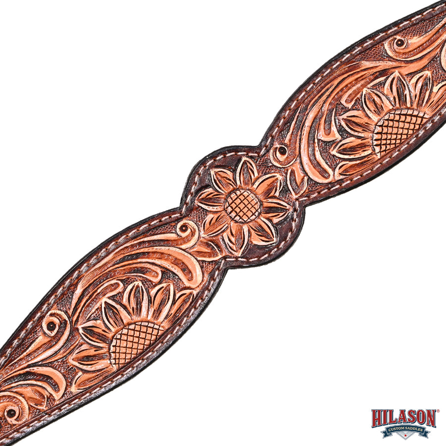 Hilason Western Horse Headstall Breast Collar Tack American Leather