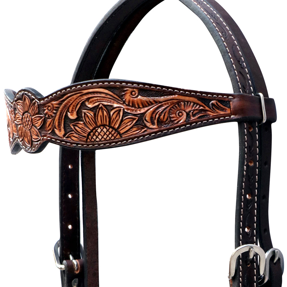 Hilason Western Horse Tack Set American Leather