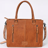 American Darling Briefcase Hand Tooled Saddle Blanket Genuine Leather women bag western handbag purse