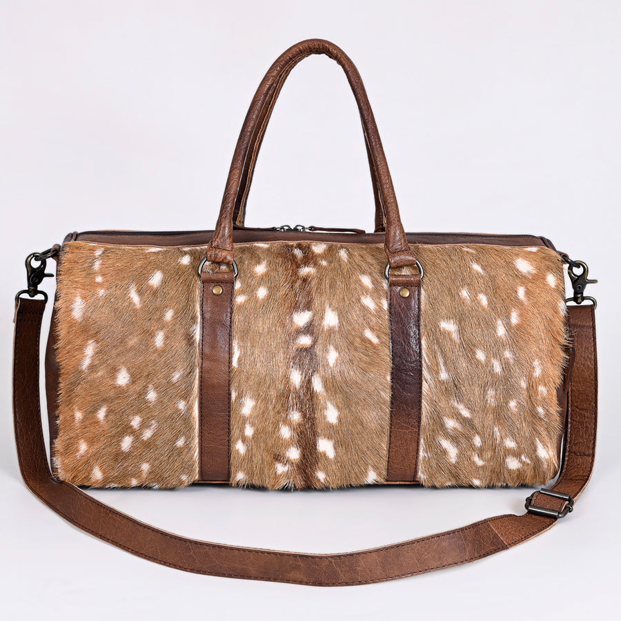 American Darling Women's Duffel Bag Western Hair On Genuine Leather Handbag and Ladies Purse