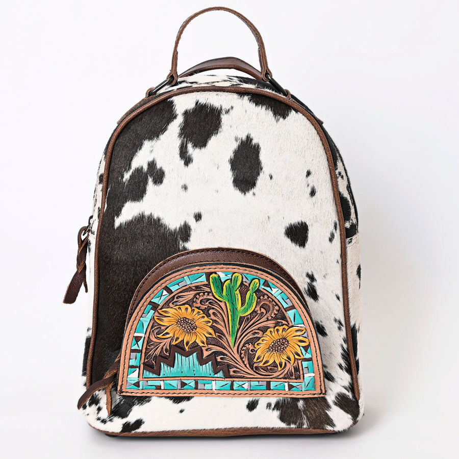 American Darling Backpack Hair on Genuine Leather Western Women Bag | for Laptop School Purse Travel